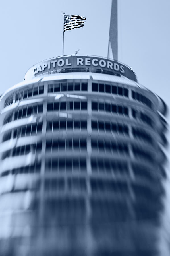 Hollywood Photograph - Capitol Records building 16 by Micah May