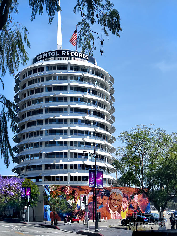 Capitol Records Tower Photograph by Jennie Breeze