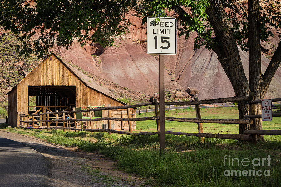 Capitol Reef Barn - Gifford Homestead by Gary Whitton Capitol Reef Barn - Gifford Homestead by Gary Whitton