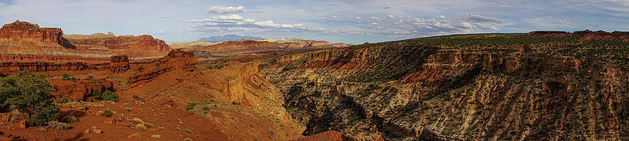 Capitol Reef National Park Panorama Photograph by Lawrence S Richardson Jr
