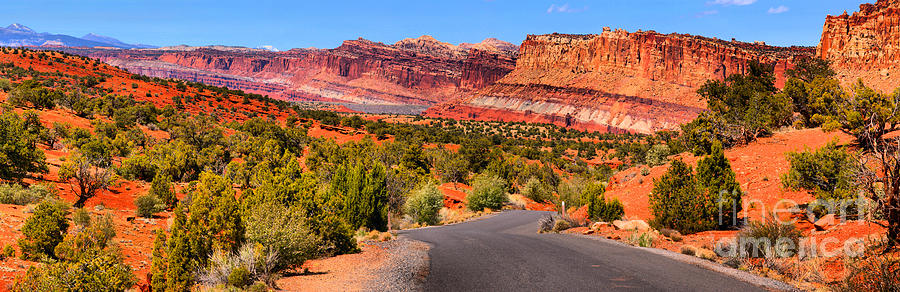 Capitol Reef Scenic Colors Photograph by Adam Jewell