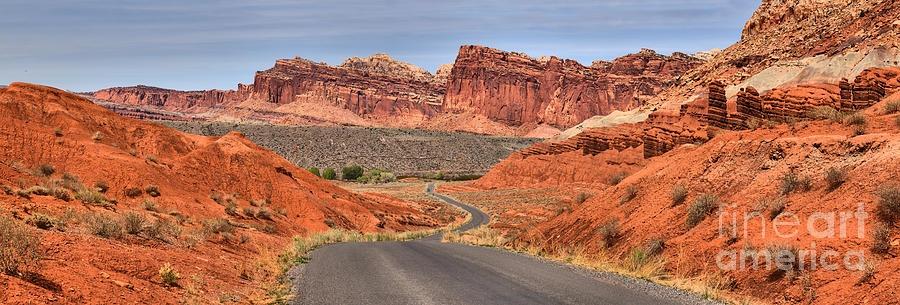 Capitol Reef National Park Photograph - Capitol Reef Stunning Drive by Adam Jewell