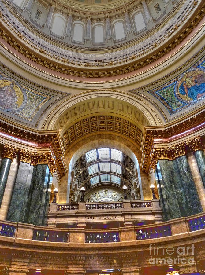 Capitol Rotunda Photograph by David Bearden - Fine Art America