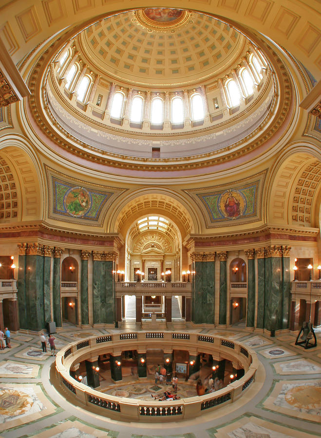 Capitol Rotunda Photograph by Todd Klassy