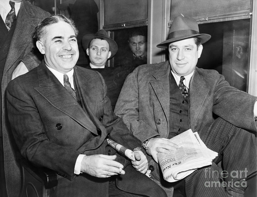Capone And Weiss, 1941 Photograph by Granger
