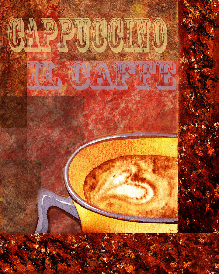 Cappuccino Painting by Irina Sztukowski