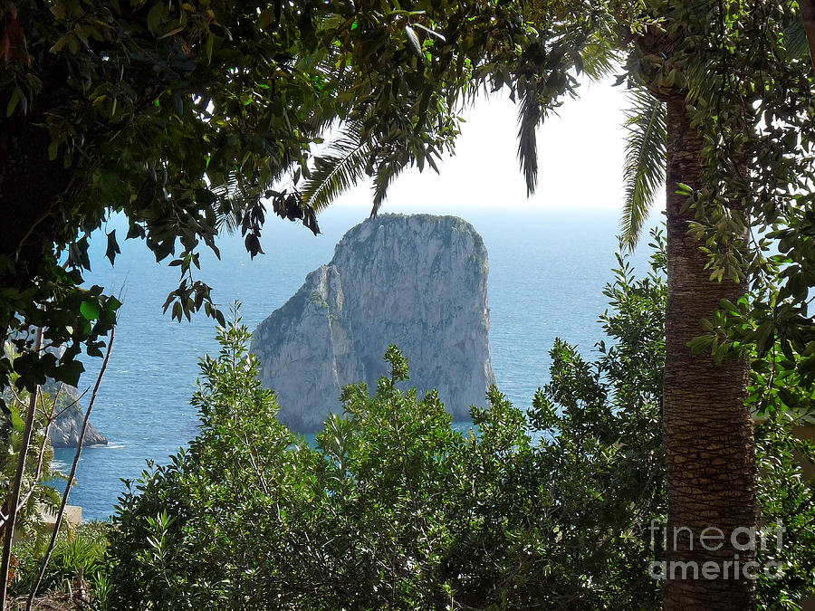 Capri Cliffs Photograph by Lutz Baar