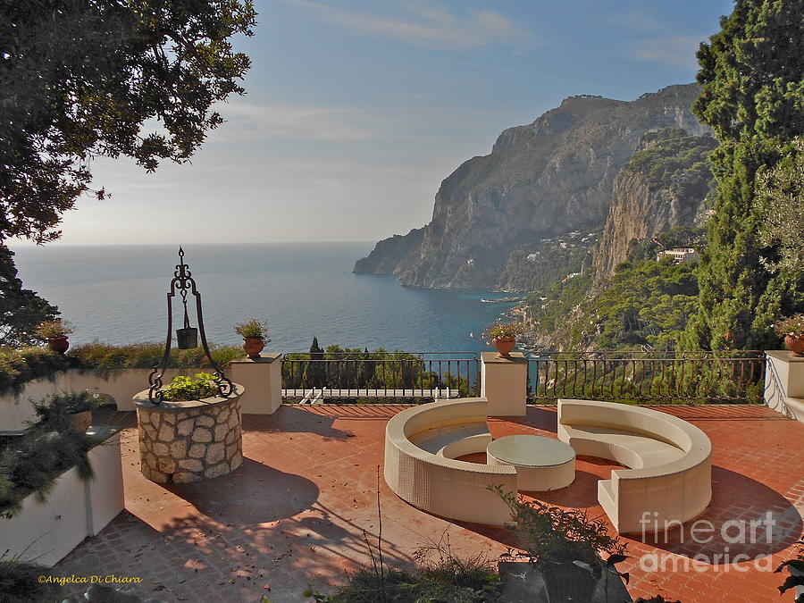 Capri Panorama Photograph by Italian Art