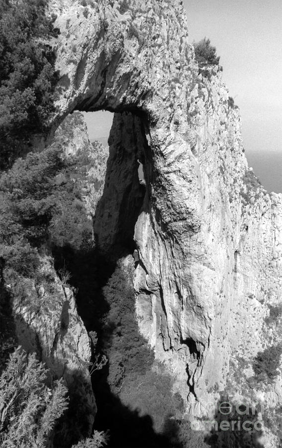 Capri Rock Arch Photograph by Morris Keyonzo