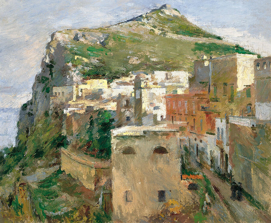 Capri, from 1890 Painting by Theodore Robinson