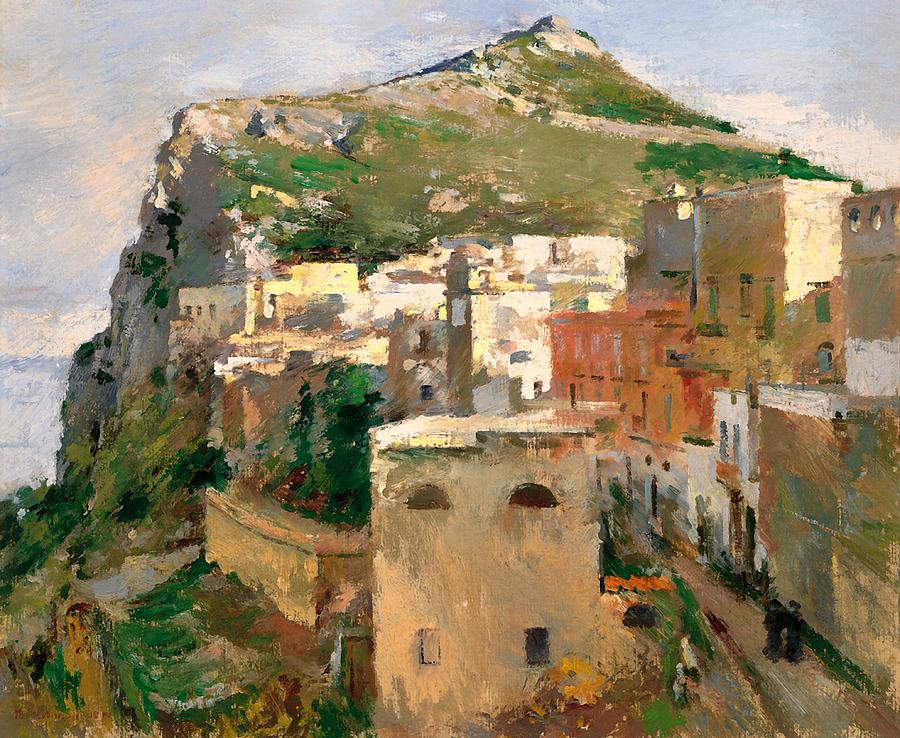 Vintage Painting - Capri by Mountain Dreams