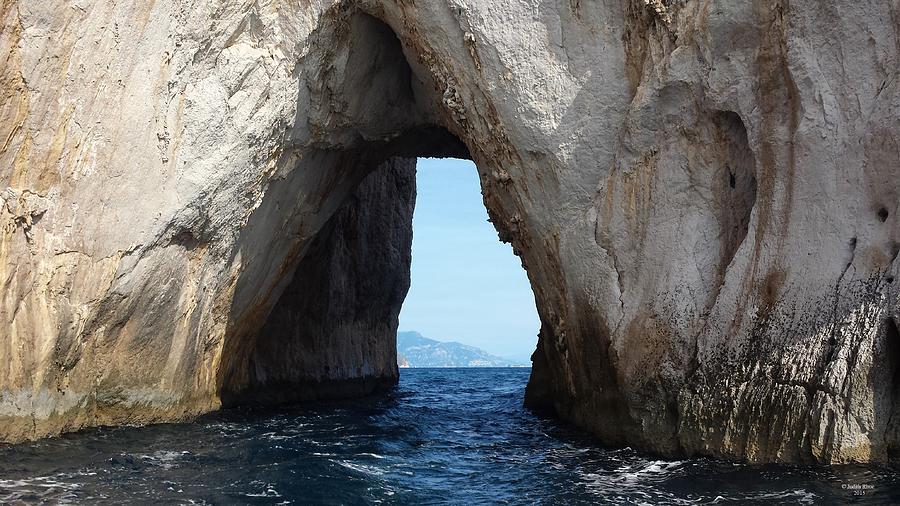 Capri Through Faraglioni Photograph by Judith Rhue