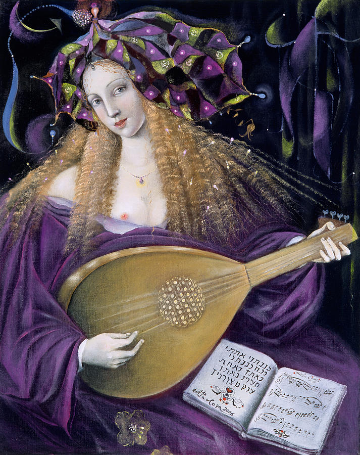 Music Painting - Capricorn by Annael Anelia Pavlova
