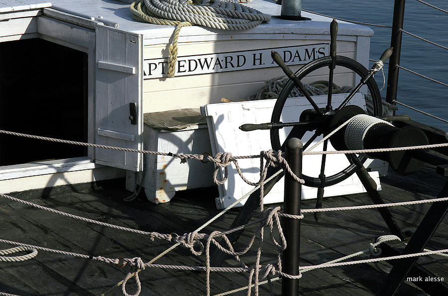 Capt Edward Adams Photograph by Mark Alesse