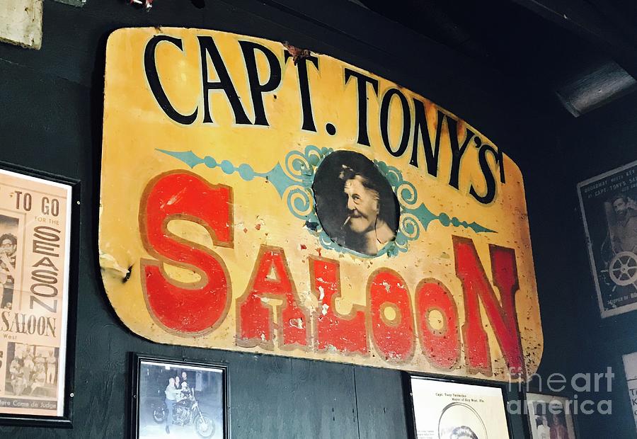 Captain Tony's Saloon Photograph - Capt. Tonys Saloon by Michael Krek