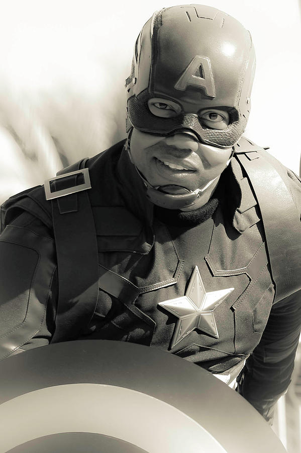 Captain America Photograph by Joe Torres