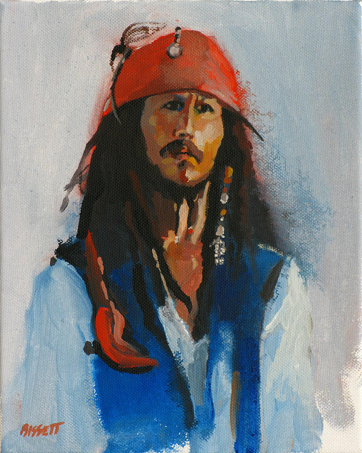 Captain Jack Painting by Robert Bissett