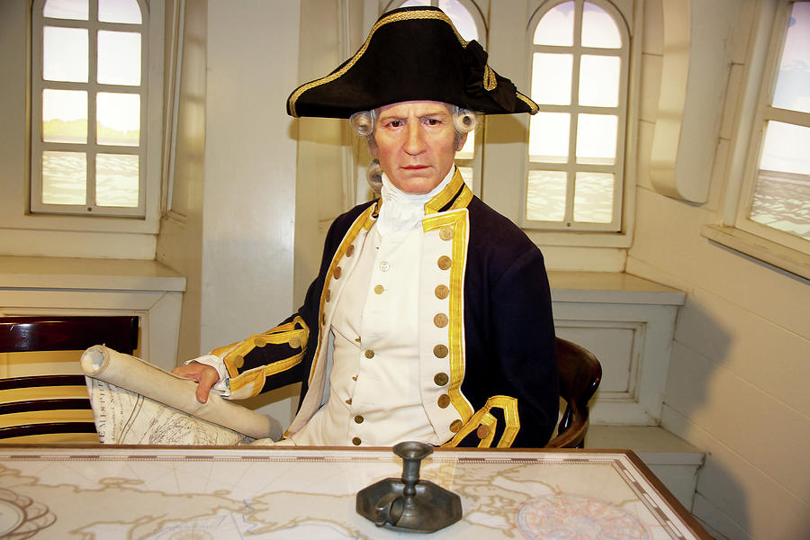 Captain James Cook Photograph - Captain James Cook by Miroslava Jurcik