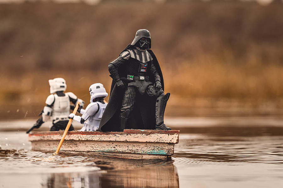 Toy Photograph - Captain Vader by Matt Ferris