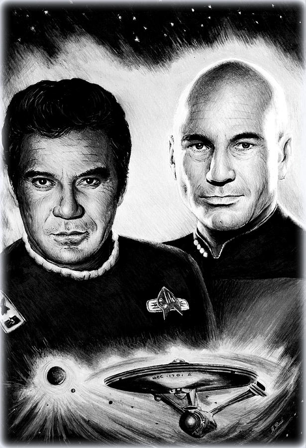 Captains Drawing by Andrew Read