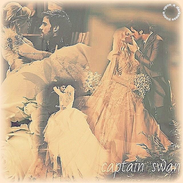 Swan Photograph - Captainswan marriage by Kay Klinkers