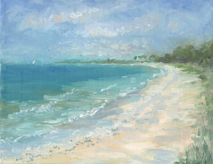 Impressionism Painting - Captiva Island Beach by Rachel Ramm Woodward