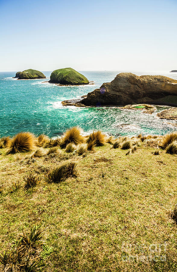 Captivating coastal cliff Photograph by Jorgo Photography