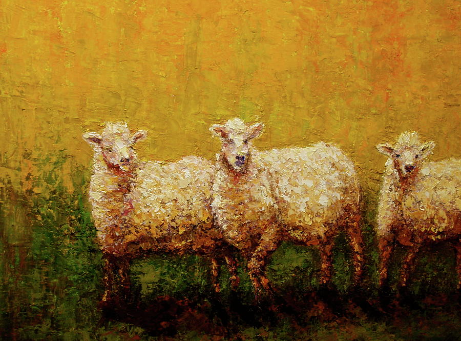 Captive Audience Painting by Marie Hamby