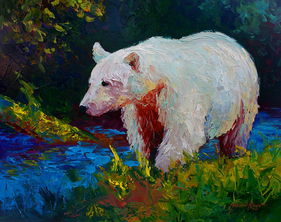 Wildlife Painting - Capture The Spirit by Marion Rose