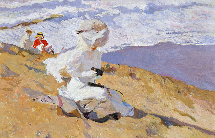 Summer Painting - Capturing the Moment by Joaquin Sorolla y Bastida