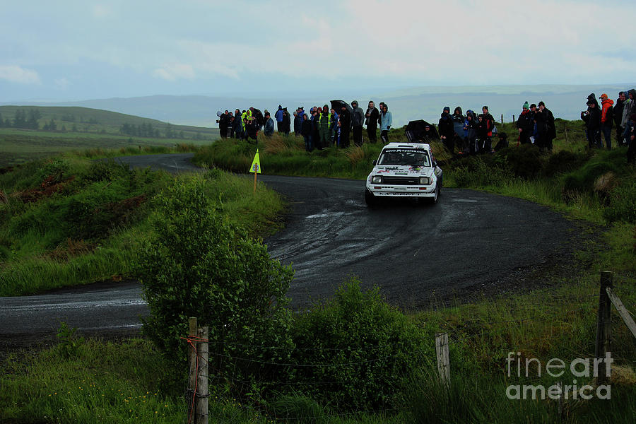 Car 70 Donegal International Rally Ireland 2018 Photograph