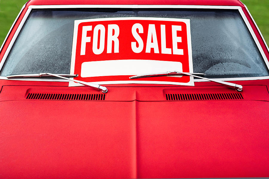 Car for Sale Photograph by Todd Klassy
