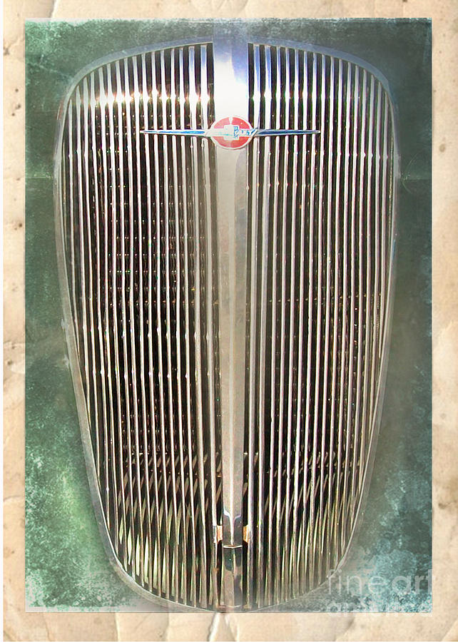 Car Grill 2 Photograph by Scott Parker