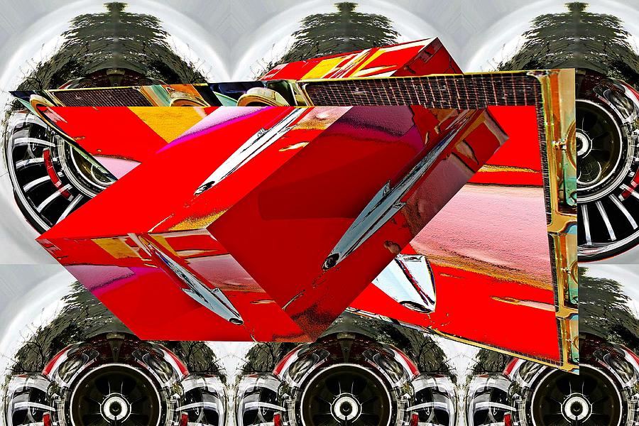 Car hood as art Digital Art by Karl Rose - Pixels