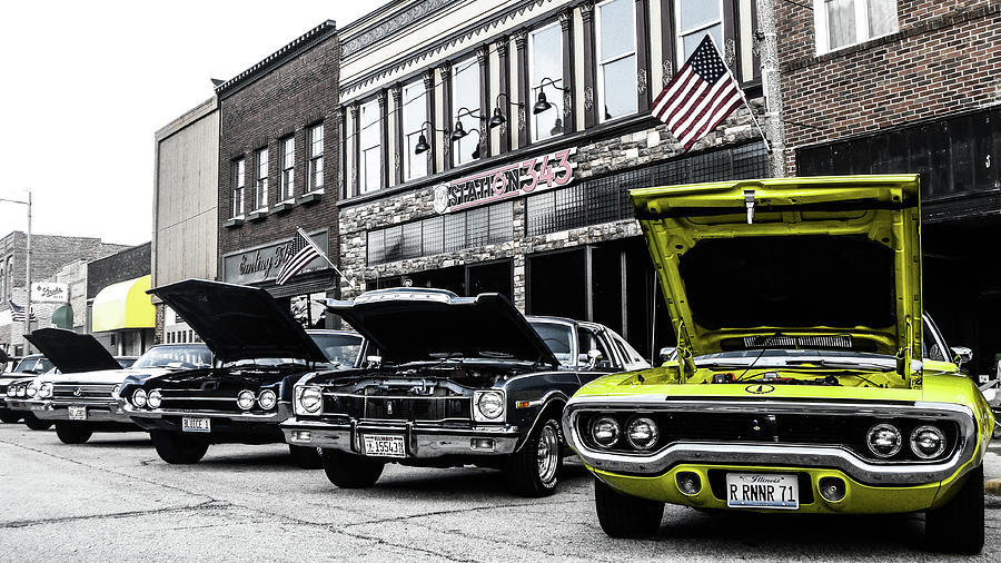 Car Show - Dwight, Illinois Photograph