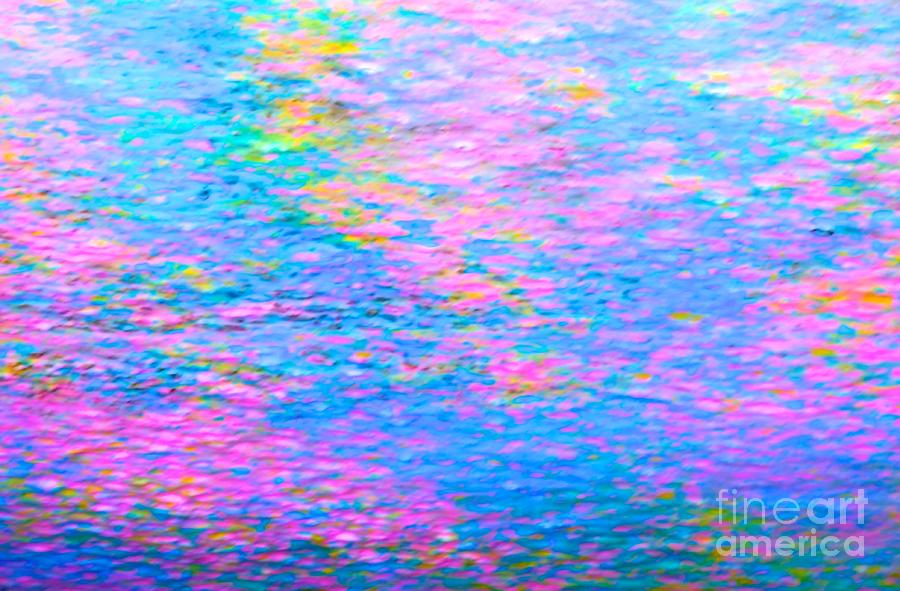 Car Wash Suds Abstract Photograph by Jean Wright