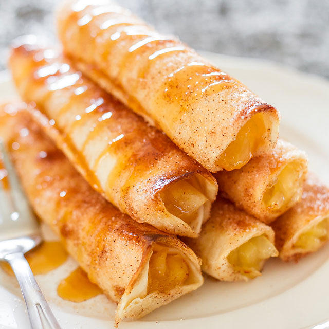 Caramel Apple Taquitos Photograph by Raquel Bernal