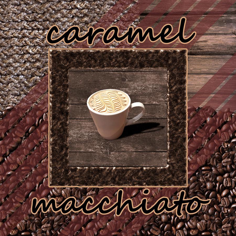 Caramel Macchiato - Coffee Art Photograph by Anastasiya Malakhova