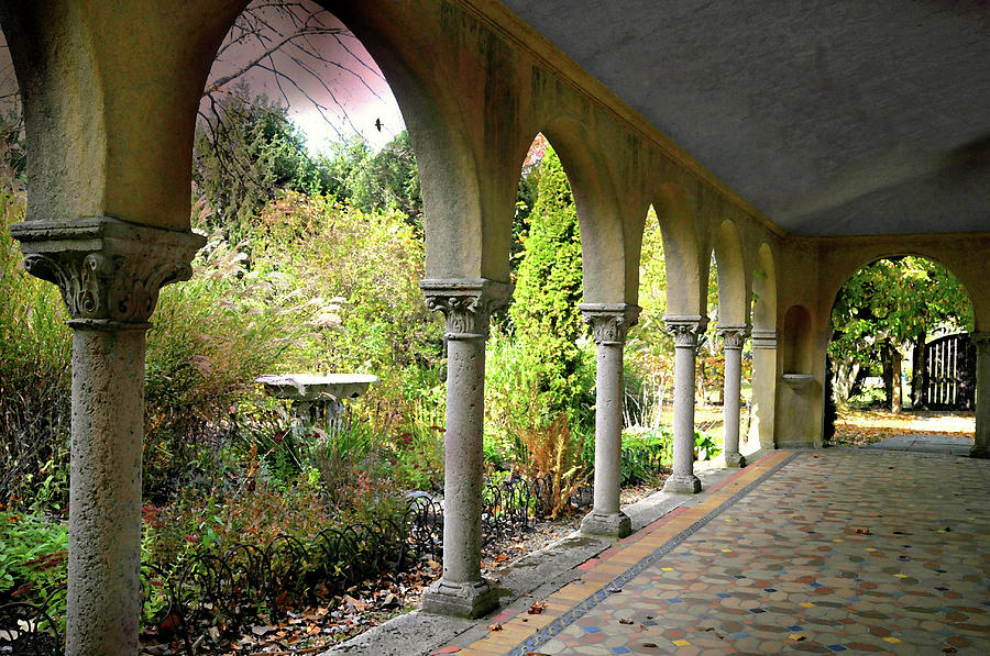Caramoor Portico Photograph by Diana Angstadt