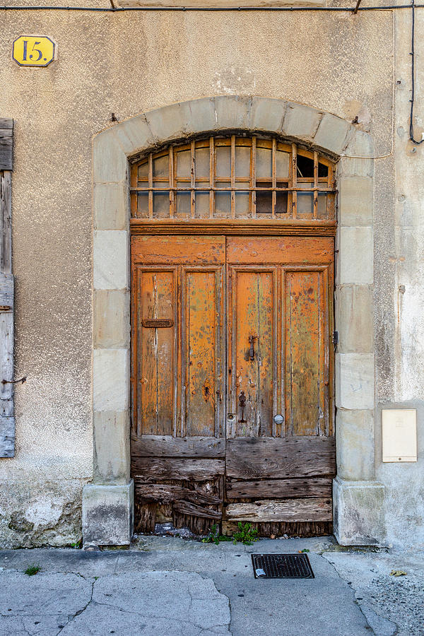 Carcassone Door Number 15 Photograph by W Chris Fooshee