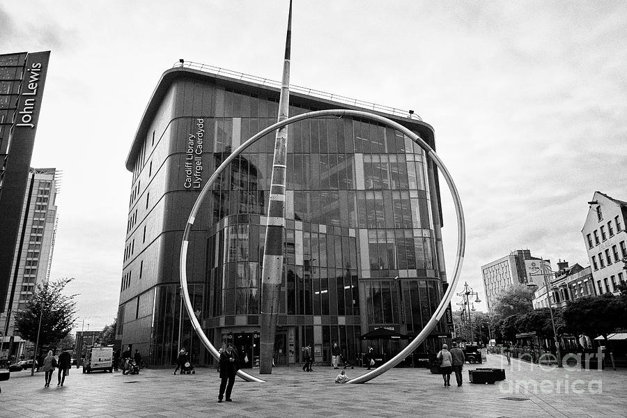 Cardiff central library Wales United Kingdom Photograph by Joe Fox - Pixels