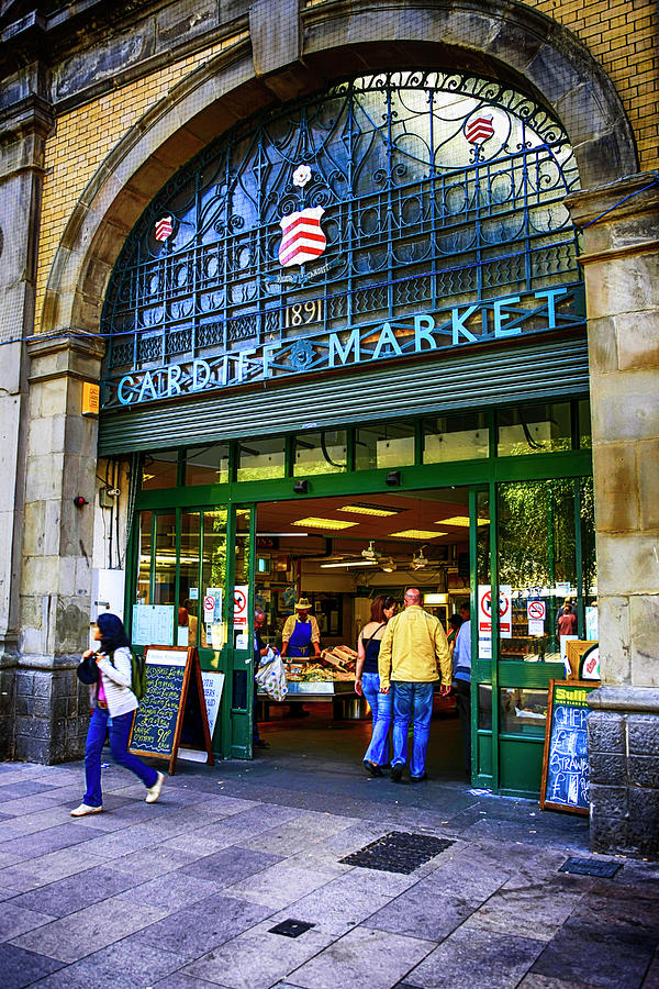 Cardiff City Market Wales Photograph by Chris Smith