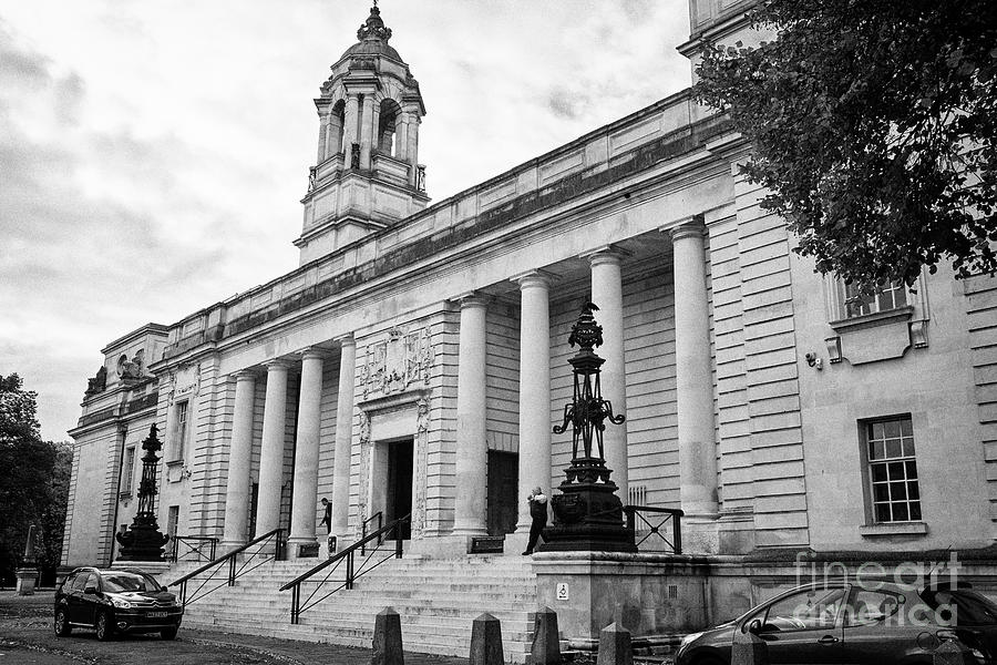 Cardiff crown court building Wales United Kingdom Photograph by Joe Fox