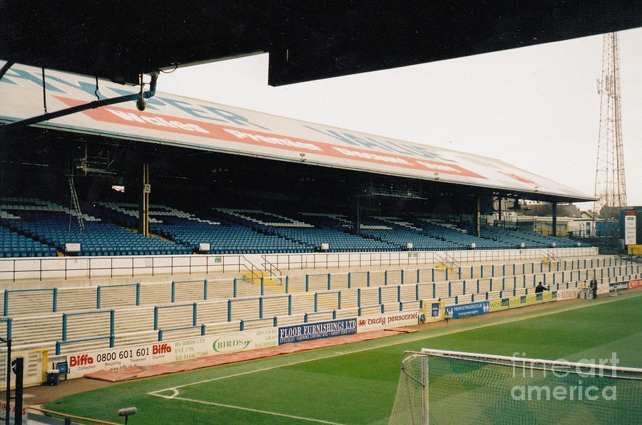 Cardiff - Ninian Park - East Stand Railway Side 5 - March 2004 Photograph by Legendary Football Grounds