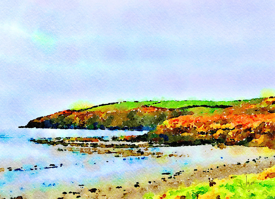 Cardigan Bay Painting by Angela Treat Lyon