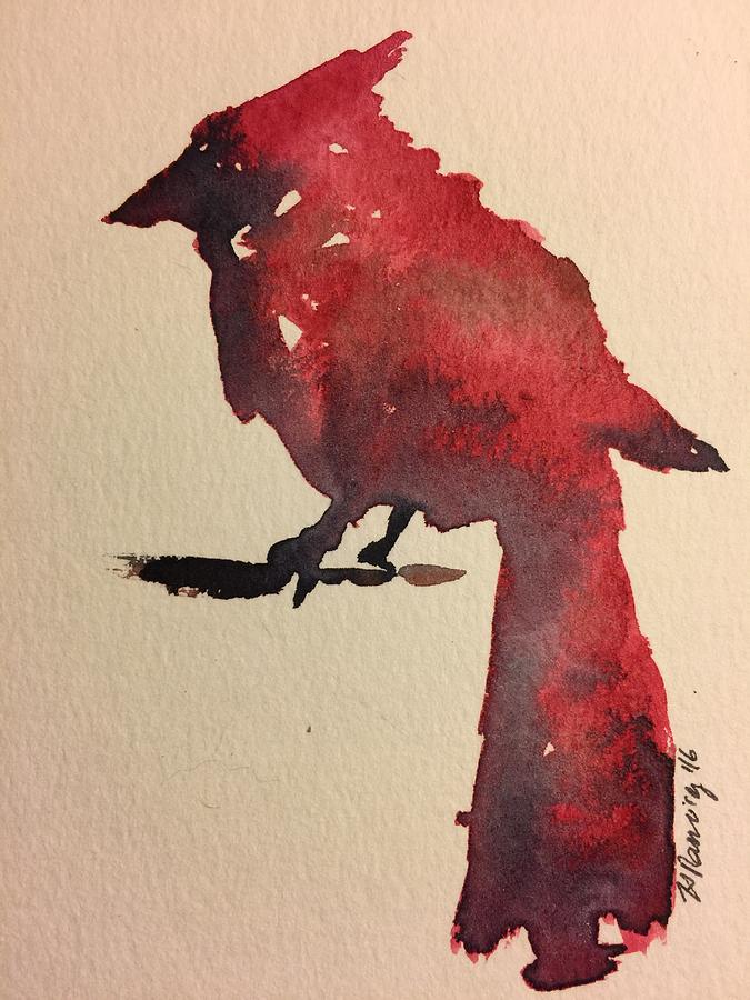 Cardinal Painting by Kerry Ramirez - Pixels