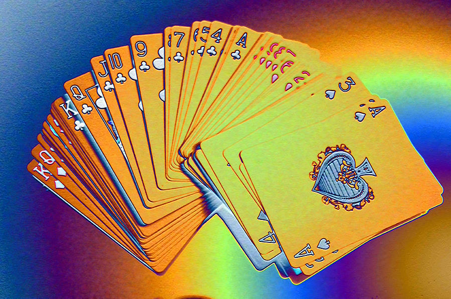 Cards Photograph by Gerald Kloss