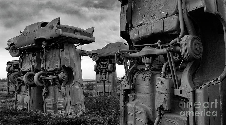 Carhenge Nebraska 18 Photograph by Bob Christopher