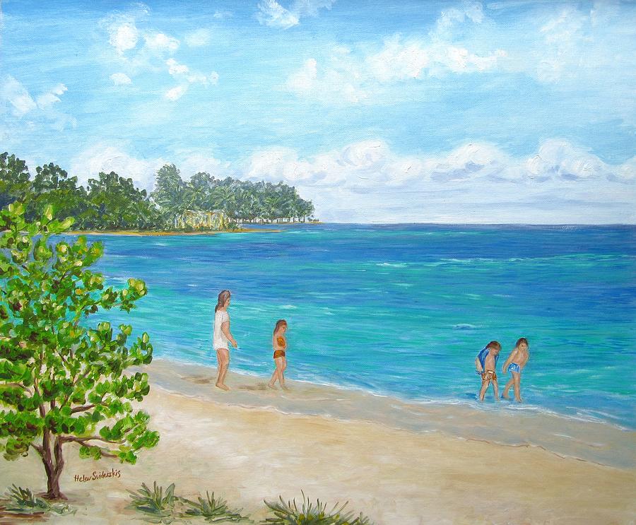 Caribbean Blue Painting