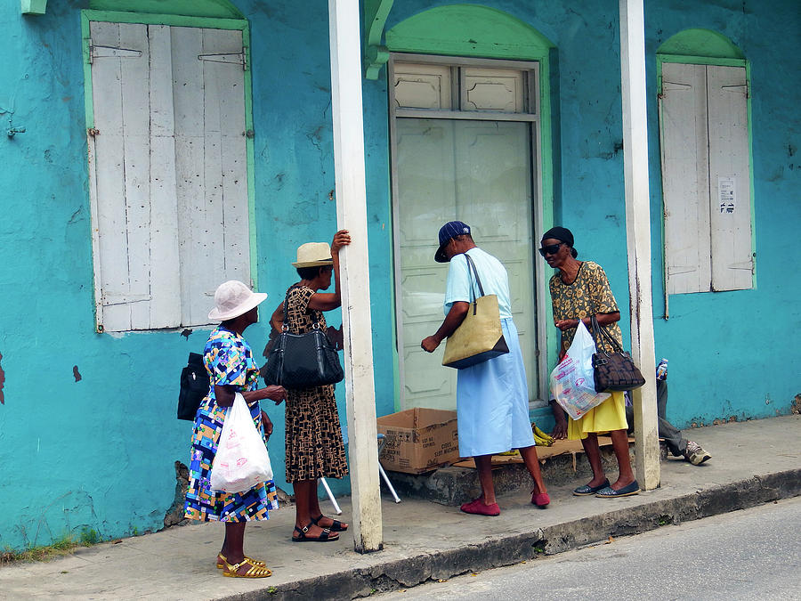 Caribbean Blue, Speightstown, Barbados Photograph by Kurt Van Wagner